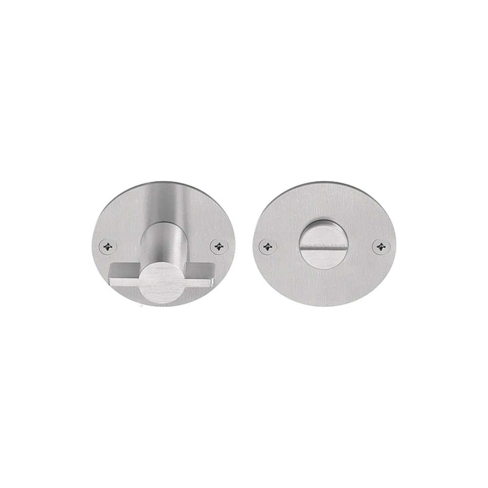 EDGY EGWC50 privacy set incl. 5/6/7/8 mm pin satin stainless steel  in Satin Stainless