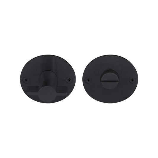 EDGY EGWC50 privacy set incl. 5/6/7/8 mm pin satin black  in Satin Black