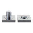 Privacy Turn Berlin Concealed Fix Square Brushed Chrome D52xP35mm in Brushed Chrome