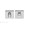 BASICS BSQWC53 privacy set incl. 5/6/7/8 mm pin satin stainless steel   in Satin Stainless