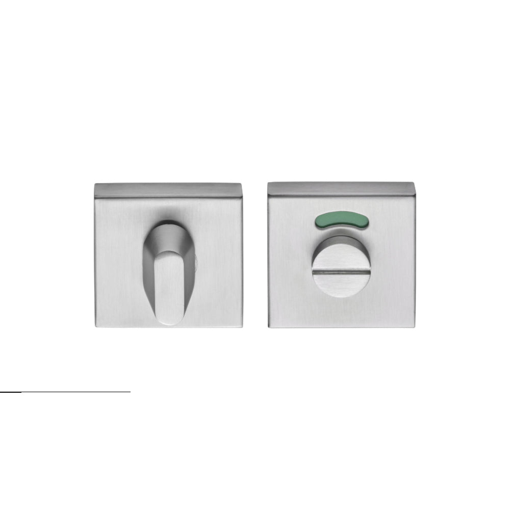 BASICS BSQWC53 privacy set incl. 5/6/7/8 mm pin satin stainless steel   in Satin Stainless