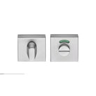 BASICS BSQWC53 privacy set incl. 5/6/7/8 mm pin satin stainless steel   in Satin Stainless