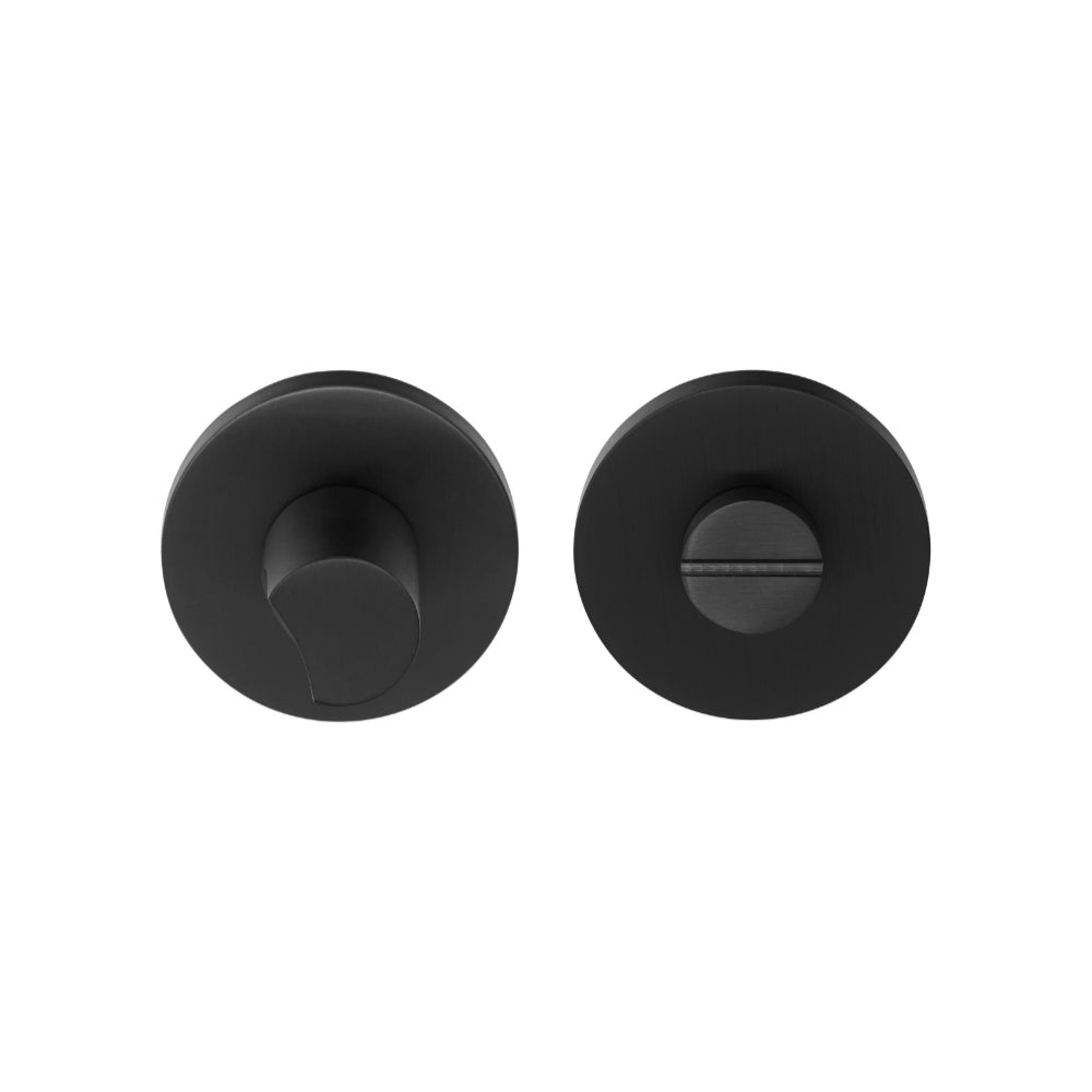 Formani Eclipse privacy set with frosted glass panels and sleek metal frame for modern interior space.