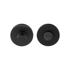 Formani Eclipse privacy set with frosted glass panels and sleek metal frame for modern interior space.