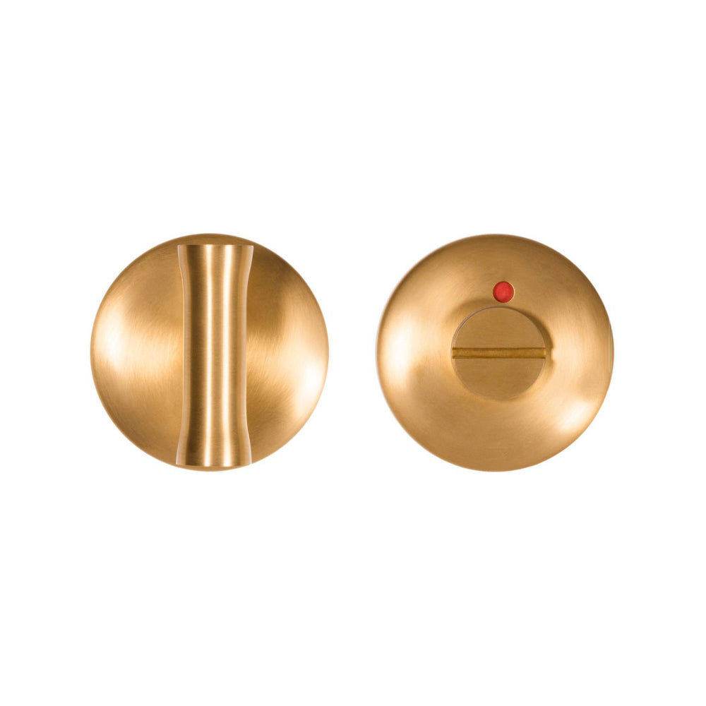 NOUR EVWC52 privacy set incl. 5/6/7/8 mm pin PVD satin gold  in Satin Gold PVD