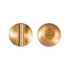 NOUR EVWC52 privacy set incl. 5/6/7/8 mm pin PVD satin gold  in Satin Gold PVD