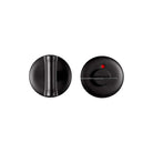 NOUR EVWC52 privacy set incl. 5/6/7/8 mm pin satin black in Satin Black
