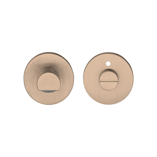 RIVIO GLWC53 privacy set incl. 5/6/7/8 mm pin PVD light bronze in Light Bronze PVD