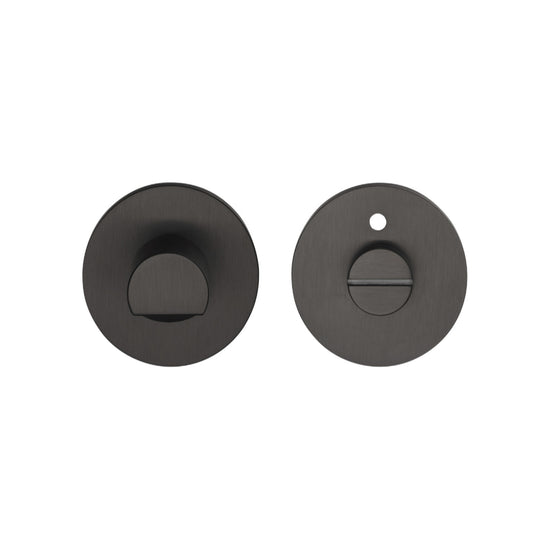 RIVIO GLWC53 privacy set incl. 5/6/7/8 mm pin PVD satin black in Satin Black PVD