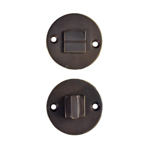 PRIVACY TURN SET ROUND / AGED BRONZE in Aged Bronze
