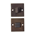 PRIVACY TURN SET SQUARE / AGED BRONZE in Aged Bronze