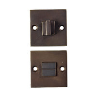PRIVACY TURN SET SQUARE / AGED BRONZE in Aged Bronze
