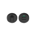 BASICS LBWC50 privacy set 6mm incl. 5/6/7/8mm pin PVD gunmetal in Gun Metal PVD