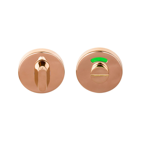 BASICS LBWC50 privacy set 6mm incl. 5/6/7/8mm pin PVD polished copper in Copper Polished
