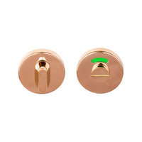BASICS LBWC50 privacy set 6mm incl. 5/6/7/8mm pin PVD polished copper in Copper Polished