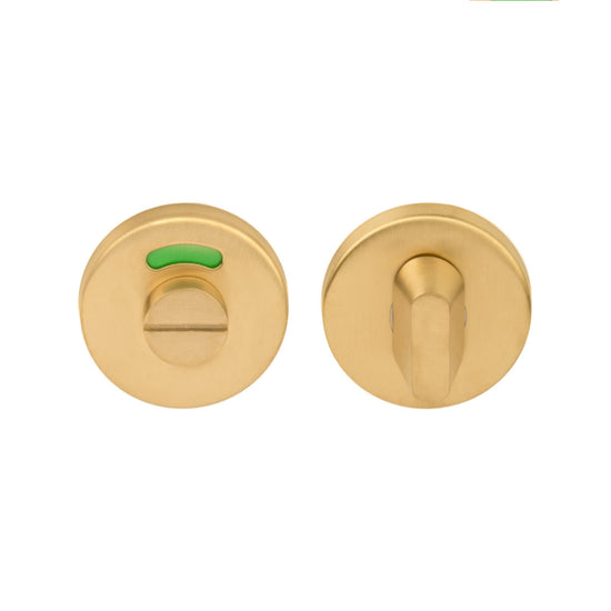 BASICS LBWC50 privacy set 6mm incl. 5/6/7/8mm pin PVD satin gold in Satin Gold PVD