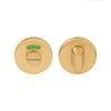 BASICS LBWC50 privacy set 6mm incl. 5/6/7/8mm pin PVD satin gold in Satin Gold PVD