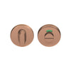 BASICS LBWC50 privacy set 6mm incl. 5/6/7/8mm pin PVD satin bronze in Satin Bronze PVD