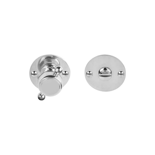BOSCO LZWC50B privacy set without indicator incl 5/6/7/8 mm spindle polished stainless steel in Polished Stainless Steel