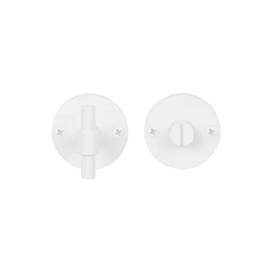 PIET BOON PBWC50 privacy set on 50mm rose incl. 5/6/7/8 mm pin white in White