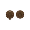 PIET BOON PBWC50 privacy set on 50mm rose incl. 5/6/7/8 mm pin bronze in Bronze
