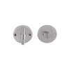 PIET BOON PBWC50 privacy set on 50mm rose incl. 5/6/7/8 mm pin stainless steel in Satin Stainless