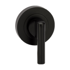 Zanda Round Escutcheon with Disabled Turn — Black