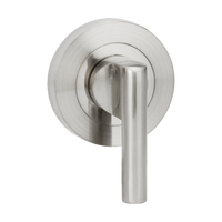 Zanda Round Escutcheon with Disabled Turn — Satin Stainless