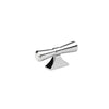 Momo Pembrey T Knob 80mm in Polished Nickel in Polished Nickel