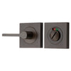 Privacy Turn Accessibility With Indicator Square Signature Brass H52xW52xP31mm in Signature Brass