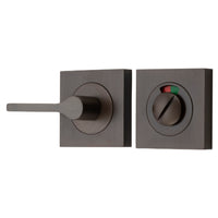Privacy Turn Accessibility With Indicator Square Signature Brass H52xW52xP31mm in Signature Brass