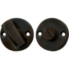 Privacy Turn Round Antique Brass D35mm in Antique Brass