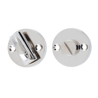 Privacy Turn Round Polished Nickel D35mm in Polished Nickel