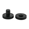 Privacy Turn Berlin Concealed Fix Round Matt Black D52xP35mm in Matt Black