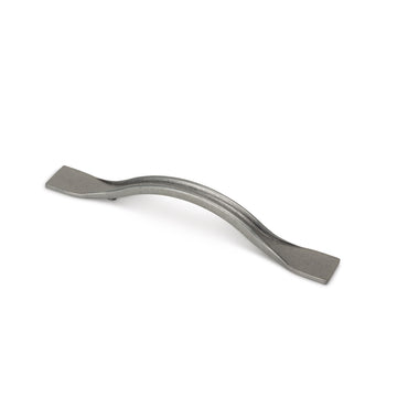 RAVIOLO BOW HANDLE - 96MM - PEWTER in Pewter