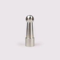 Gallery Rail Post - Satin Nickel in Satin Nickel