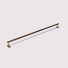 Utility Rail 900mm - Acid Washed Brass in Acid Washed Brass