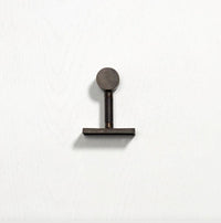 Utility Rail End Bracket - Antique Bronze in Antique Bronze