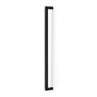 Momo RISS large cabinet pull handle in matte black, sleek metal design suitable for modern furniture drawers and doors.
