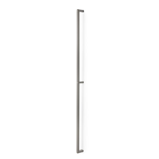 MOMO RISS BIG D HANDLE 960MM MOSS GREY in Moss Grey
