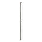 Large Momo RISS cabinet pull handle in matte gray finish, showcasing its sleek, modern design for furniture or cabinetry.