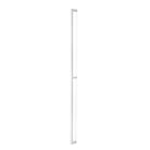 Momo RISS Large Cabinet Pull Handle in white finish, modern design for kitchen or bathroom cabinets, sturdy metal construction.