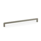 Momo RISS Mini Cabinet Pull Handle in gray metal with a sleek, modern design for furniture and cabinetry.