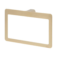 Rubie Hand Towel Ring in Satin Brass
