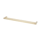 Rubie Double Towel Rail - 800mm in Satin Brass