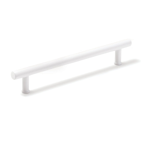 MOMO STRANO D HANDLE 160MM MATT WHITE in Matt White