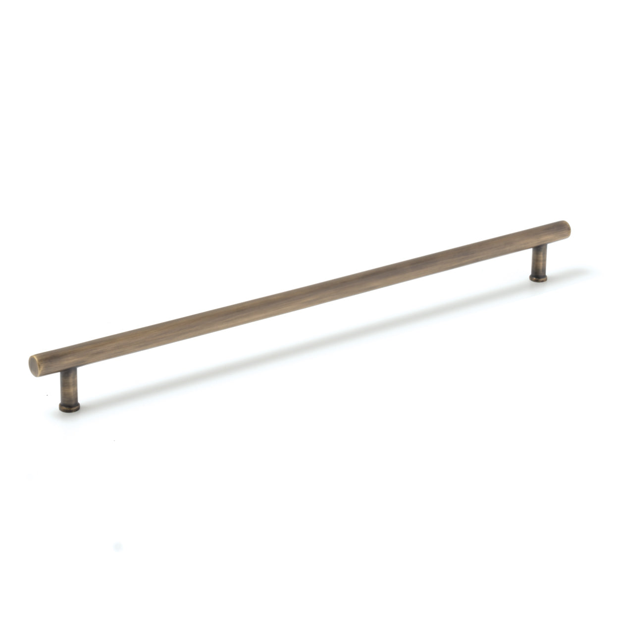 Momo STRANO cabinet pull handle in brushed aluminum finish, sleek modern design for kitchen or furniture cabinetry.