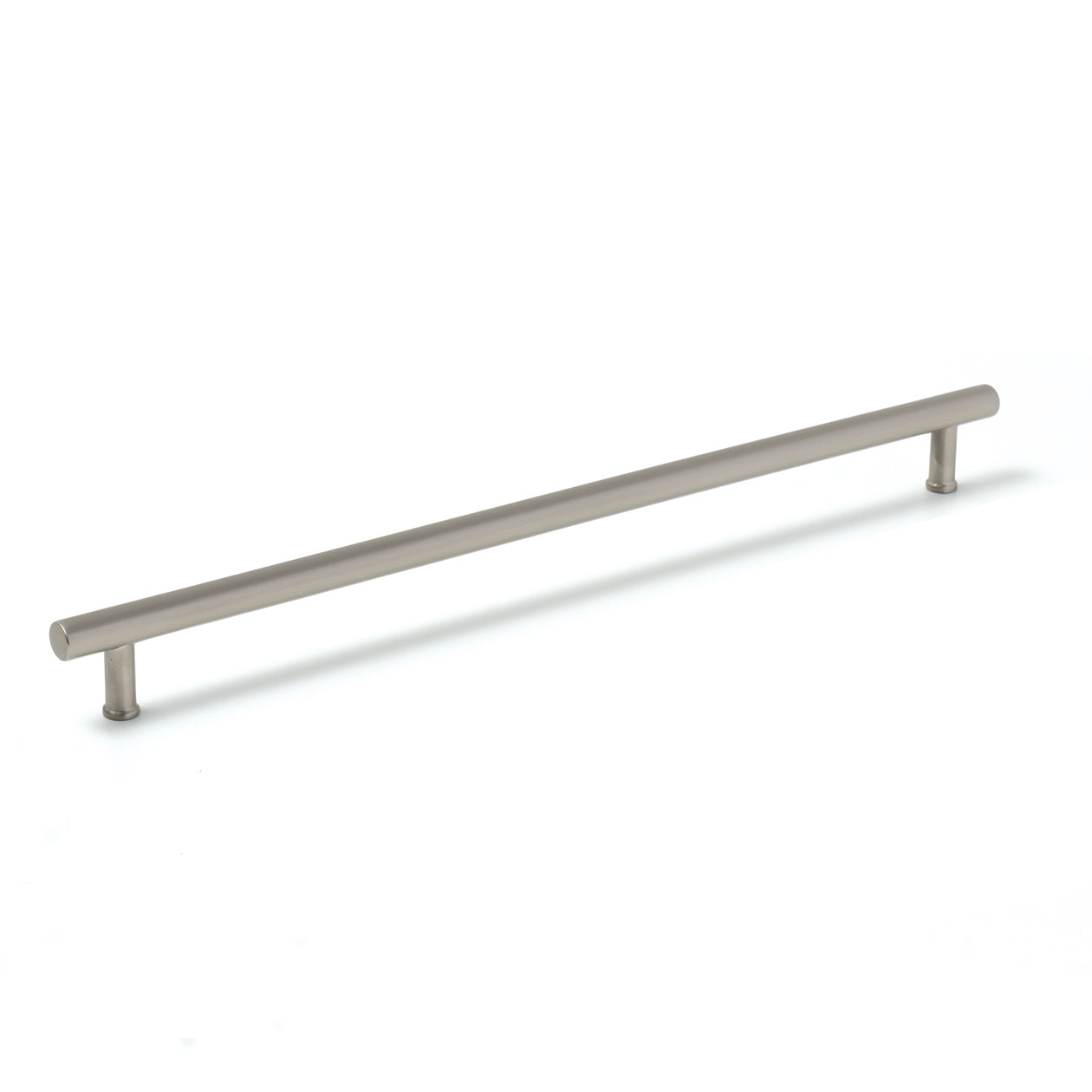 Momo STRANO cabinet pull handle in dark bronze finish, modern metal hardware for kitchen or furniture drawers.