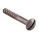 Screw Domed Head Packet 50 Antique Copper L25 6 Gauge in Antique Copper
