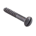 Screw Domed Head Packet 50 Matt Black L25 6 Gauge in Matt Black